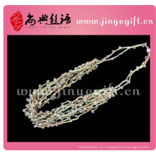 Ювелирные Изделия Китай Плетеный Трикотажные Мульти Strand Ожерелье